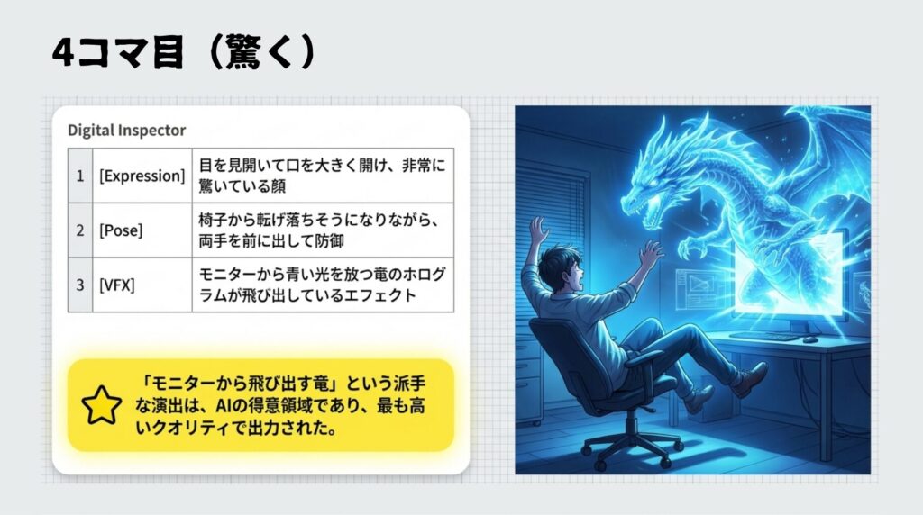 4コマ目（驚く）